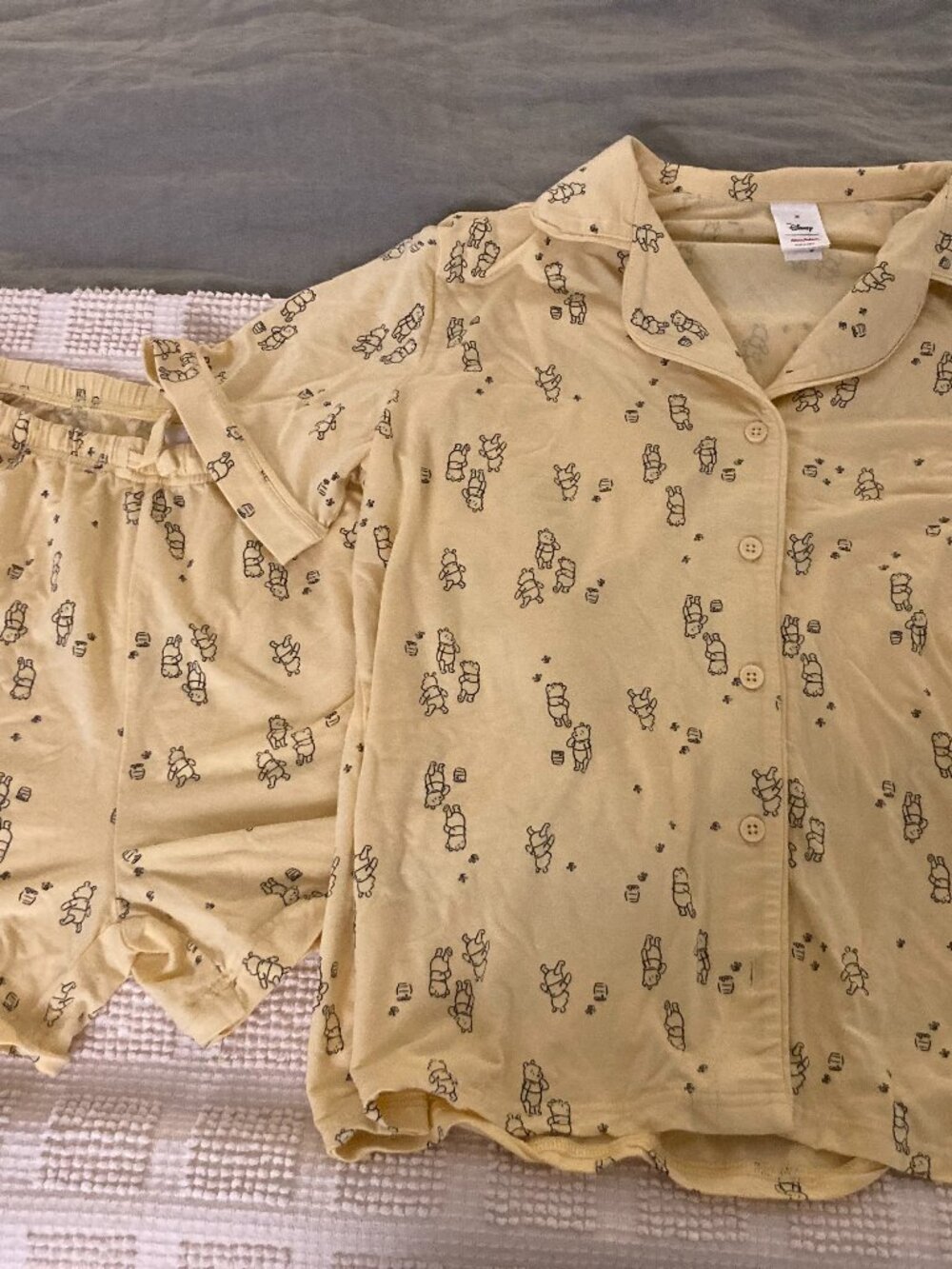 Hanna Andersson x Disney Winnie the Pooh Short Sleeve Pajama Lounge Set